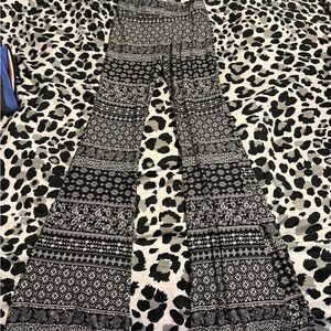 BCX Monochrome Patterned Pants